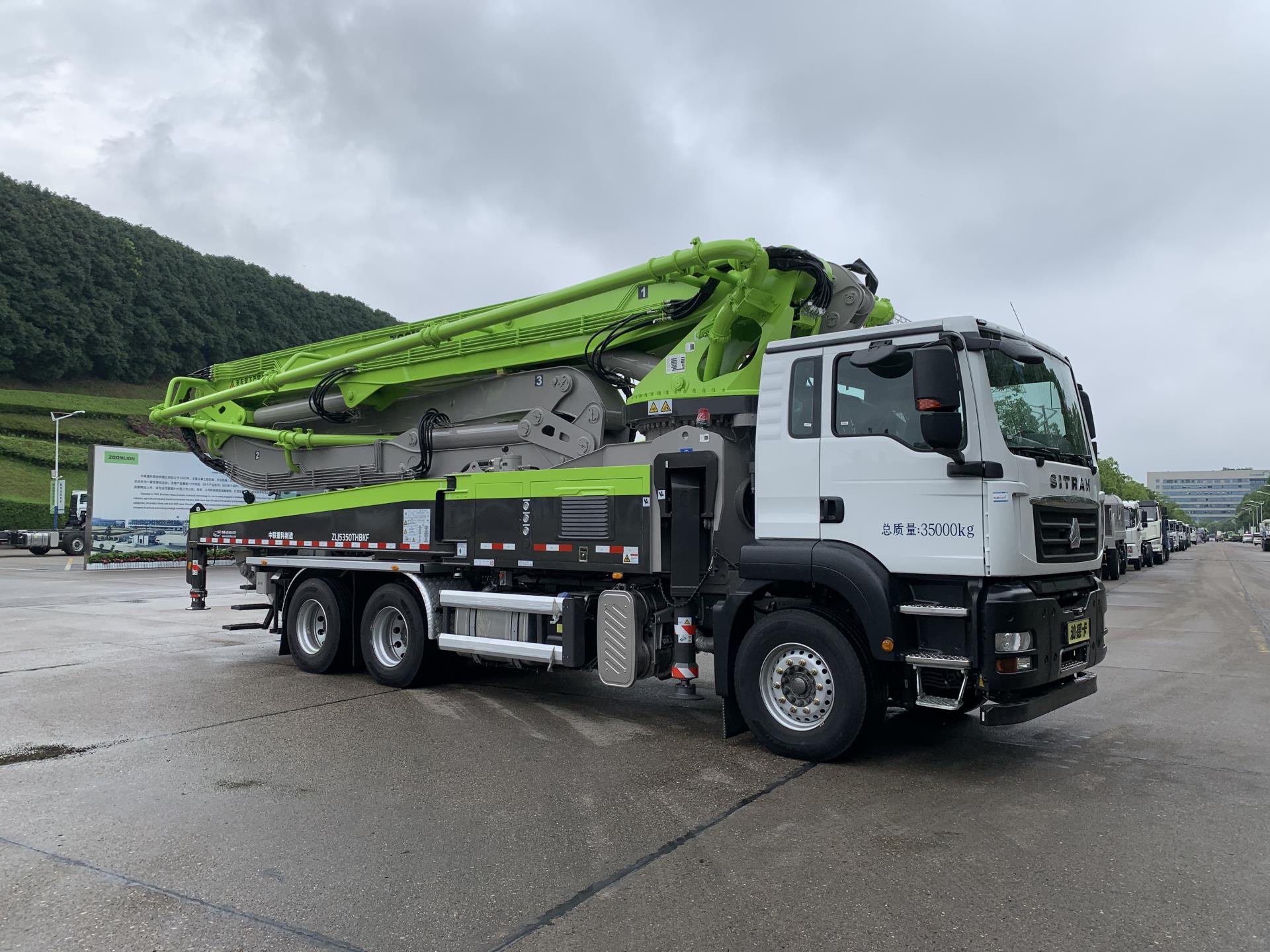 三桥49M重汽汕德卡国六泵车_产品型号_产品段位_小类_混凝土机械_