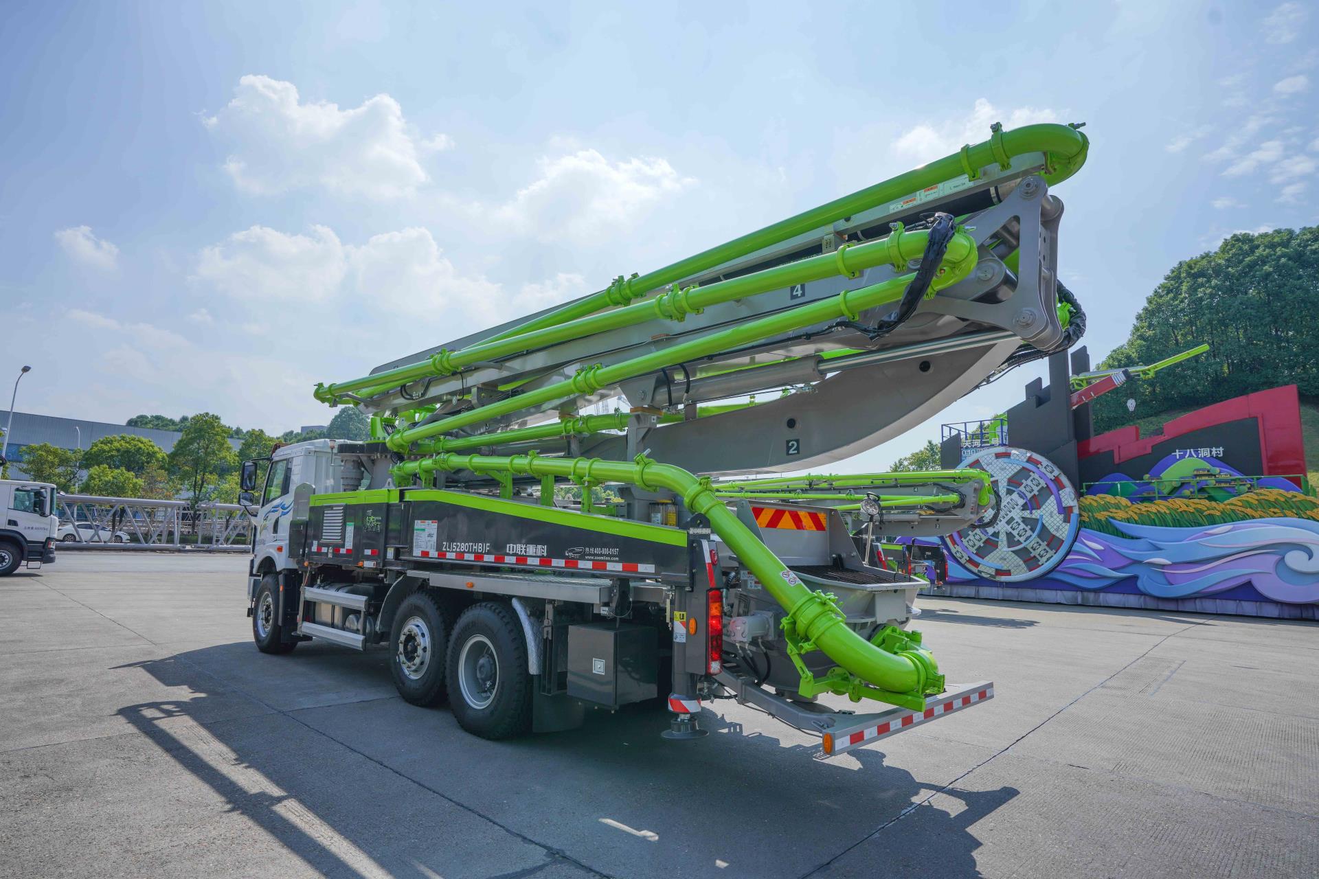 随动桥43m解放国六泵车