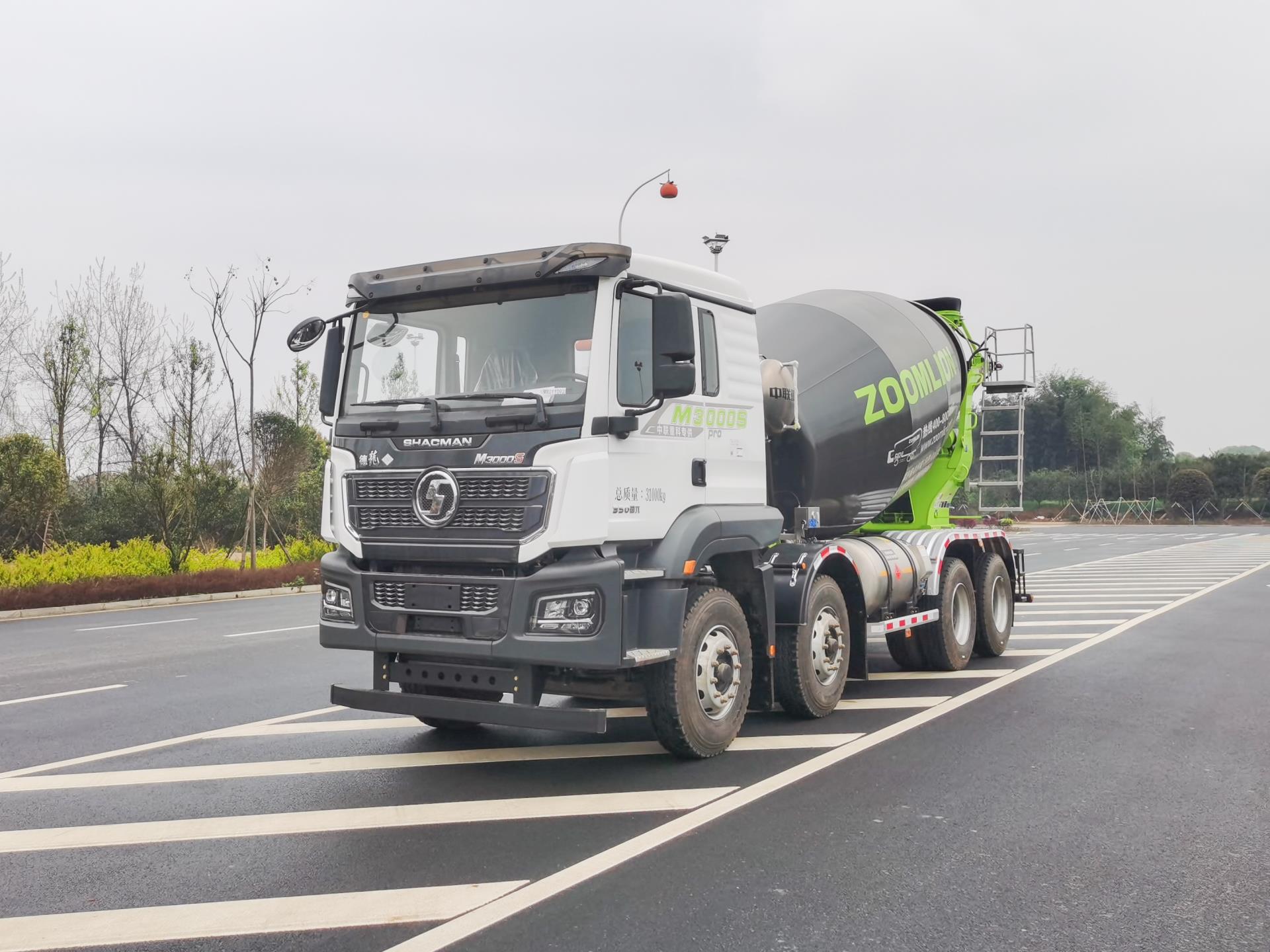 四桥12f陕汽lng搅拌车