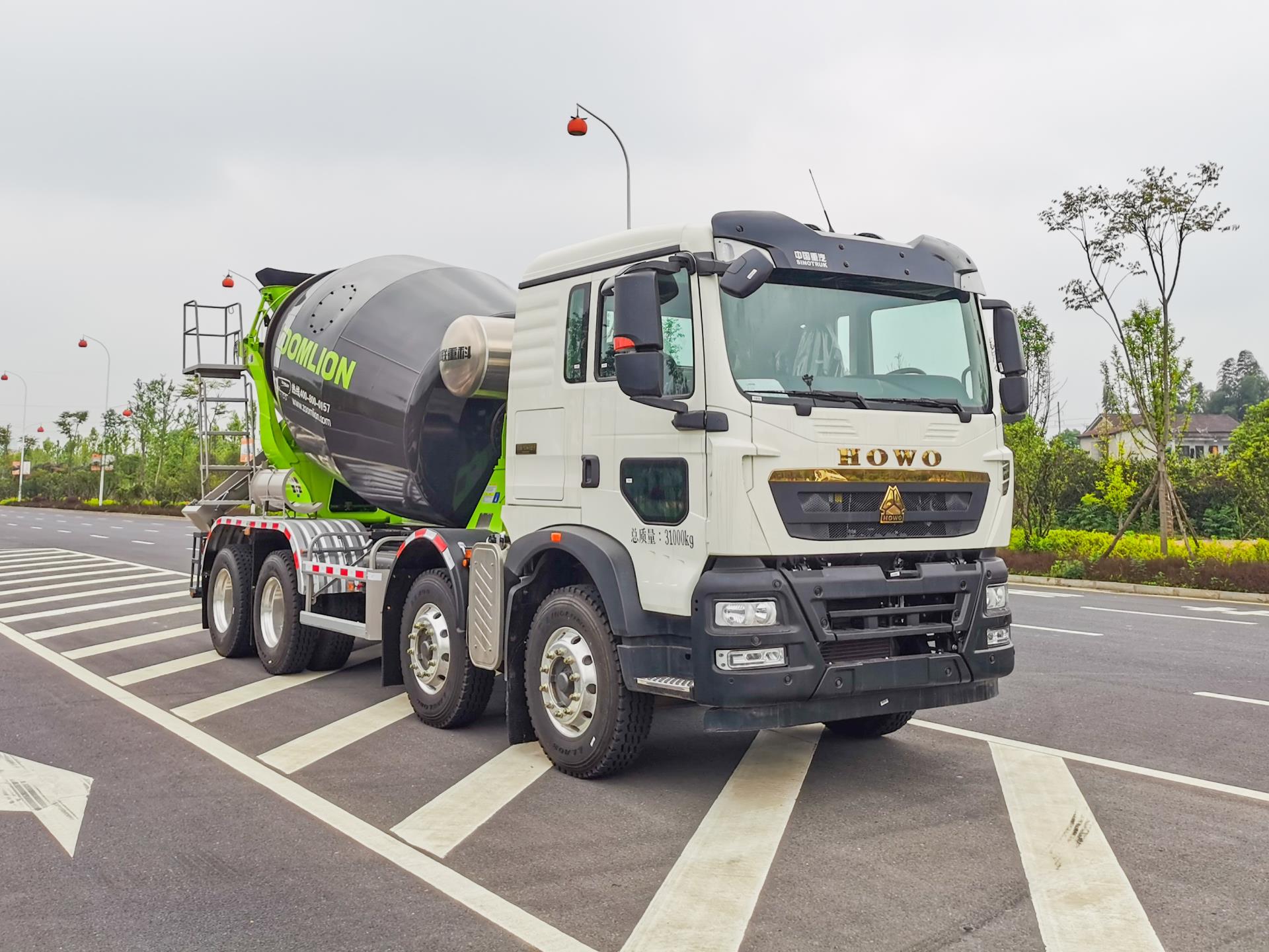 四桥9f重汽txpro搅拌车