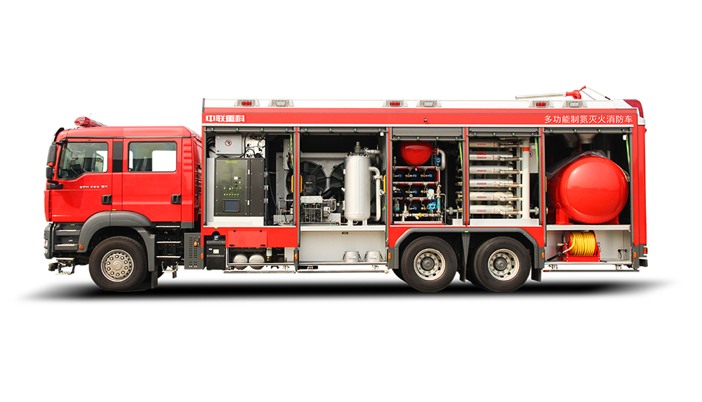 Gf30型多功能制氮灭火消防车 产品型号 产品段位 小类 消防装备 产品中心 中联重科 全球领先高端装备制造企业 混凝土搅拌站 泵车 机制砂设备 起重机 塔机 挖掘机 摊铺机 压路机 旋挖钻 叉车 消防车 洗扫车 扫路车 垃圾压缩车 收获机 拖拉机 烘干机