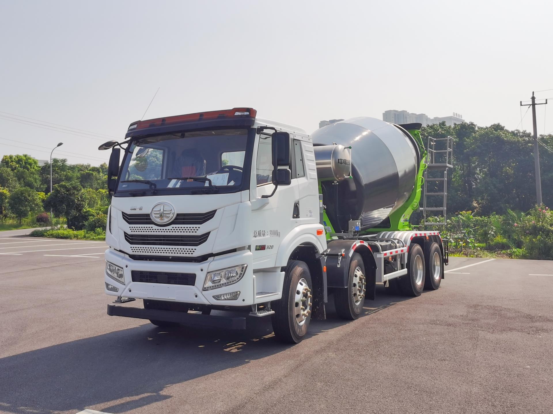 四桥9f解放潍柴搅拌车